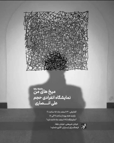 نمایشگاه انفرادی علی انصاریان